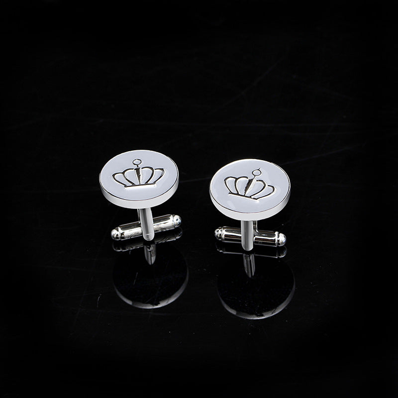 Royalty Stylish Crown Cufflinks