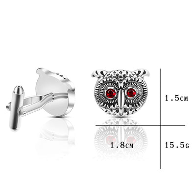 Trendy Owl Cufflinks