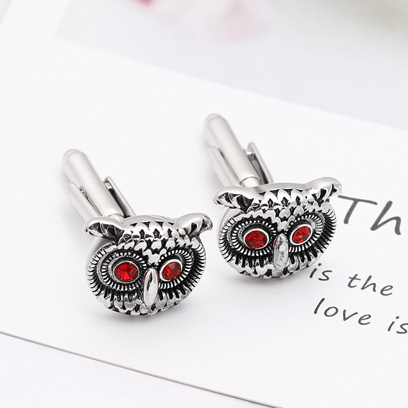 Trendy Owl Cufflinks