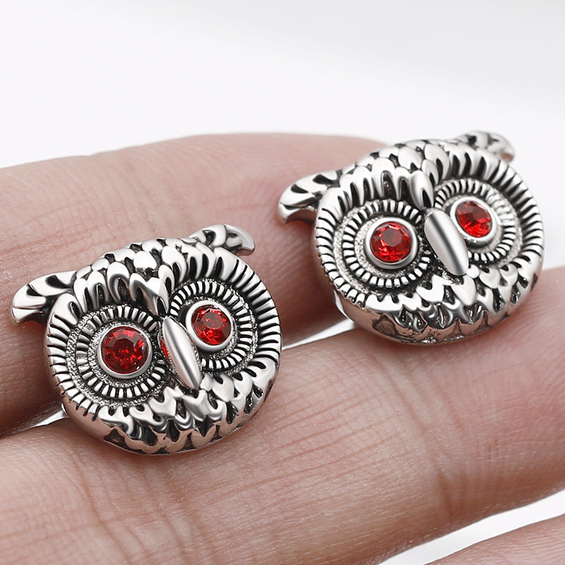 Trendy Owl Cufflinks