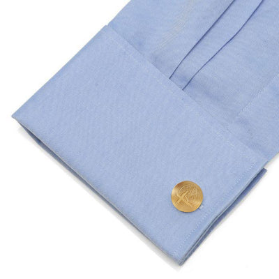 Pray On It Pray Over It Pray Through Cross Cufflinks