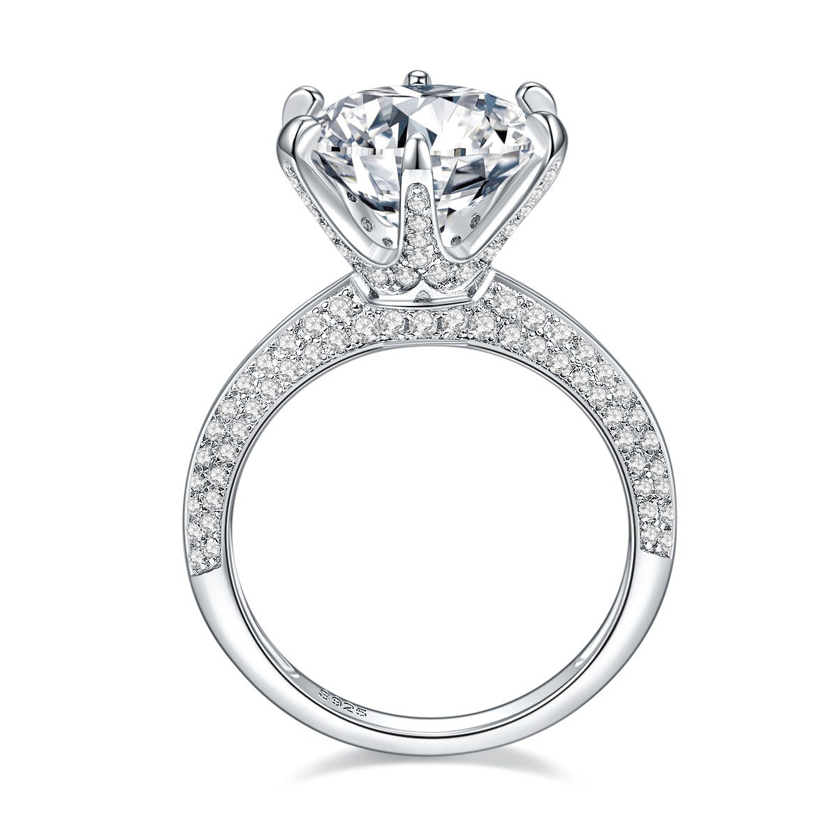 Luxe Moissanite Diamond Engagement Ring