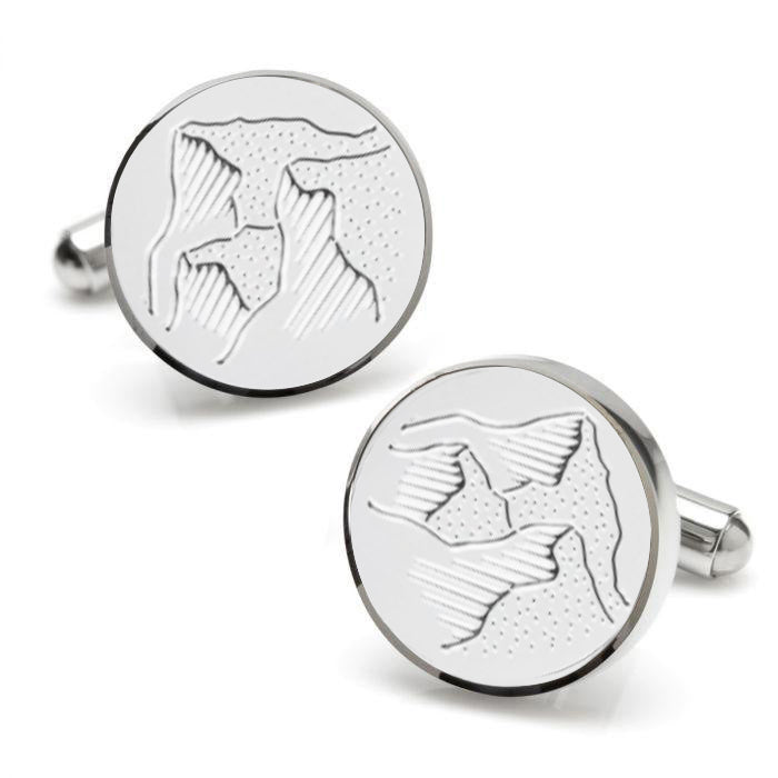 Aesthetic Mountain Cufflinks