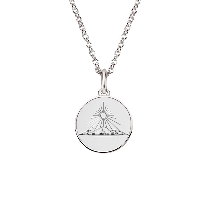 Sterling Silver Sunny Mountain Necklace