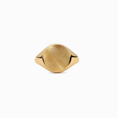 Ruthless Medusa Head Ring Medusa Signet Ring