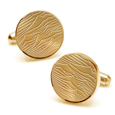 Adventurous Spirit Mountain Cufflinks