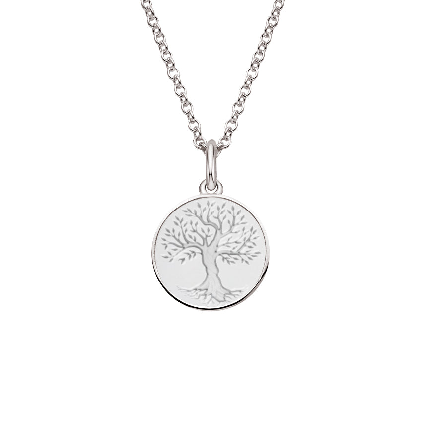 Sterling Silver Strong Roots Tree of Life Necklace