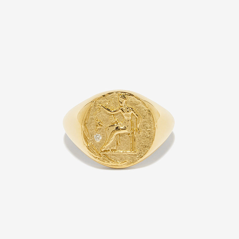 Goddess of Love Signet Ring