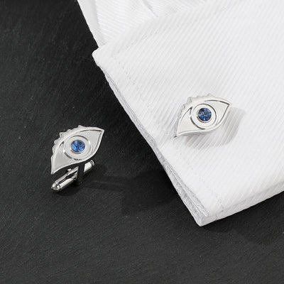 Stainless Steel The Eye of Horus Cufflinks Evil Eye Cufflinks GLAMOUR CHICCASTLE