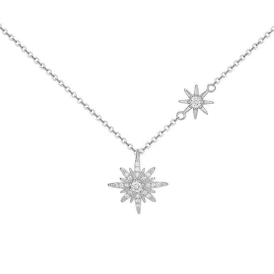 Stand Out with a Sun-themed Necklace in Gold and Sterling Silver GLAMOUR CHICCASTLE