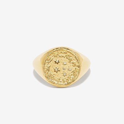 Zodiac Signet Ring